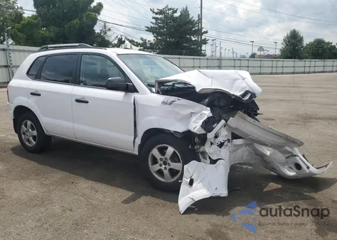 2008 Hyundai Tucson Gls from USA, damaged, VIN KM8JM12B68U860014